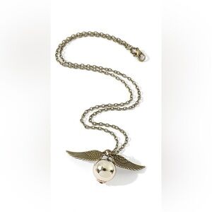 Golden snitch Winged Pendant harry potter Necklace
